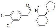 N-Methyl-N-[(1S,2S)-2-pyrrolizinocyclohexyl]-2-(3,4-dichlorophenyl)acetamide