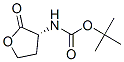(R)-2-氧代四氢呋喃-3-基氨基甲酸叔丁酯结构式