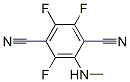 Structure of 2-(Methylamino)-3,5,6-trifluoro-1,4-benzenedicarbonitrile