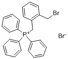 Structure of (o-bromomethylbenzyl)triphenyl-phosphoniubromide