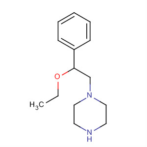 Structure of Piperazine, 1-(2-ethoxy-2-phenylethyl)-