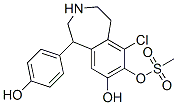 Structure of 8-Chloro-2-(4-hydroxyphenyl)-4-azabicyclo[5.4.0]undeca-7,9,11-triene-9,10-diol methanesulphonate