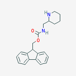 Structure of 2-N-FMOC-AMINOMETHYL PIPERIDINE