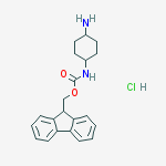 Structure of trans-N-FMoc-1,4-cyclohexanediaMine HCl