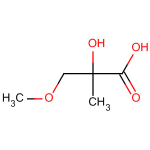 Propanoic acid, 2-hydroxy-3-methoxy-2-methyl-结构式