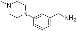 Structure of 1-[3-(4-Methylpiperazin-1-yl)phenyl]methanamine