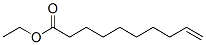 Structure of 9-Decenoic acid, ethyl ester