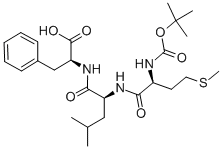 Structure of BOC-MET-LEU-PHE-OH
