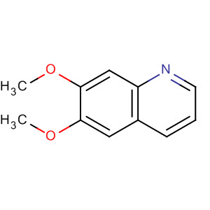 Structure of Quinoline, 6,7-dimethoxy-