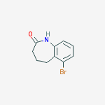 Structure of 6-bromo-4,5-dihydro-1H-benzo[b]azepin-2(3H)-one