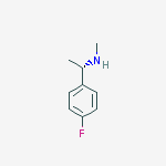 Structure of (S)-N-METHYL-1-(4-FLUOROPHENYL)ETHYLAMINE