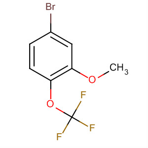 Structure of Benzene, 4-bromo-2-methoxy-1-(trifluoromethoxy)-