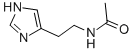 Structure of N-OMEGA-ACETYLHISTAMINE