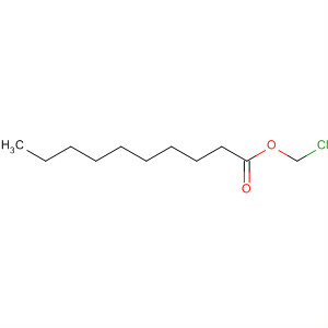Structure of Decanoic acid, chloromethyl ester