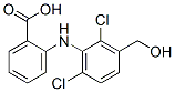 2-[[2,6-Dichloro-3-(hydroxymethyl)phenyl]amino]benzoic Acid结构式