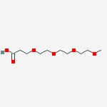 Structure of MPEG3-CH2CH2COOH