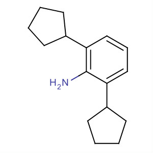 Structure of Benzenamine, 2,6-dicyclopentyl-
