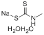 Structure of METAM-SODIUM TRIHYDRATE