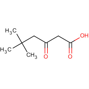 Structure of Hexanoic acid, 5,5-dimethyl-3-oxo-