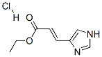 Structure of ethyl 3-(1H-imidazol-4-yl)acrylate monohydrochloride