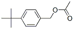 Structure of p-(tert-butyl)benzyl acetate