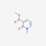 Methyl 1-methyl-2-oxo-1,2-dihydropyridine-3-carboxylate结构式