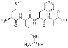 MET-ARG-PHE-ALA 乙酸盐结构式