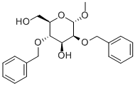 Methyl 2,4-Bis-O-(phenylMethyl)-α-D-Mannopyranoside结构式