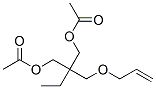 1,3-Propanediol, 2-ethyl-2-[(2-propenyloxy)methyl]-, diacetate结构式