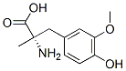 Structure of 3-methoxy-alpha-methyl-L-tyrosine