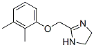 4,5-dihydro-2-[(2,3-dimethylphenoxy)methyl]-1H-imidazole结构式