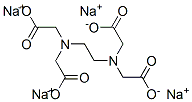 Structure of ETHYLENEDIAMINETETRAACETIC ACID TETRASODIUM SALT