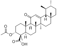 Structure of 3-ACETYL-11-KETO-BETA-BOSWELLIC ACID