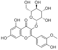 Structure of 3-O-Methylquercetin 3-galactoside
