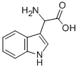 Structure of AMINO-(1H-INDOL-3-YL)-ACETIC ACID