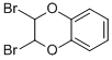 Structure of 2,3-DIBROMO-BENZO-1,4-DIOXANE