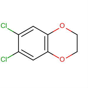 Structure of 1,4-Benzodioxin, 6,7-dichloro-2,3-dihydro-