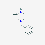 Structure of 1-Benzyl-3,3-diMethylpiperazine