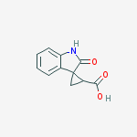 Structure of 2'-Oxospiro[cyclopropane-1,3'-indoline]-2-carboxylic acid