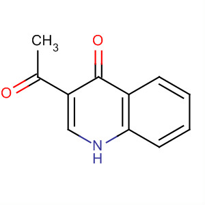 Structure of 4(1H)-Quinolinone, 3-acetyl-
