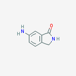 Structure of 6-Amino-1-isoindolinone