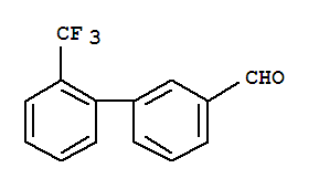 2-三氟甲基联苯-3-甲醛结构式