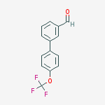 4'-TRIFLUOROMETHOXY-BIPHENYL-3-CARBALDEHYDE结构式