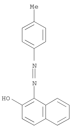 (1E)-1-[(4-methylphenyl)hydrazono]naphthalen-2(1H)-one结构式