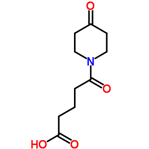 Structure of 1-Piperidinepentanoic acid, .delta.,4-dioxo-