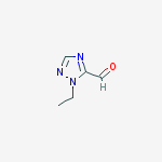 Structure of 1-ETHYL-1H-1,2,4-TRIAZOLE-5-CARBALDEHYDE