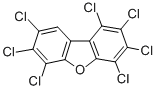 Structure of 1,2,3,4,6,7,8-HCDF