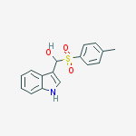Structure of (1-tosyl-1H-indol-3-yl)methanol