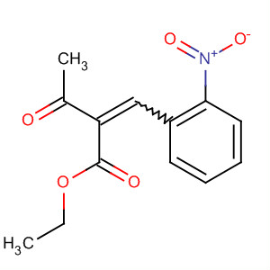 Structure of ETHYL 2-ACETYL-3-(2-NITROPHENYL)PROPENOATE