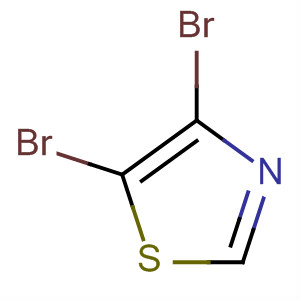 Structure of Thiazole, 4,5-dibromo-
